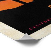 Joshua Tree Sunset Travel Poster (Hoek)