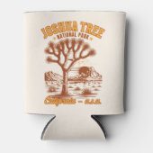 Joshua Tree Sunset Vintage Graphic Blikjeskoeler (Voorkant)