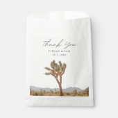 Joshua Tree Trouwgunst Boho Dank u Bedankzakje (Voorkant)