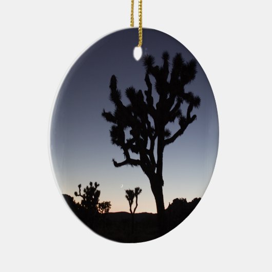 Joshua Tree Twilight Keramisch Ornament (Rechts)