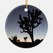 Joshua Tree Twilight Keramisch Ornament (Voorkant)