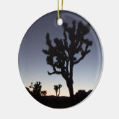 Joshua Tree Twilight Keramisch Ornament (Links)
