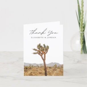 Joshua Tree Verticale Dankkaart Bedankkaart