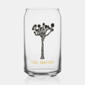 Joshua Tree Wedding Favorieten Blikvorm Glas (Voorkant)