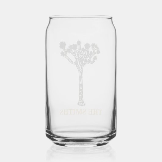 Joshua Tree Wedding Favorieten Blikvorm Glas (Achterkant)