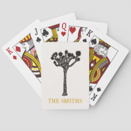 Joshua Tree Wedding Favorieten Pokerkaarten