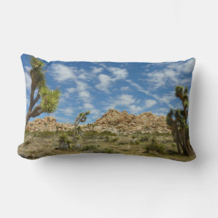 Joshua Trees en Blauwe Lucht Woestijnlandschap Kussen