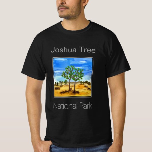 Joshua Trees in Joshua Tree National Park T-shirt (Voorkant)