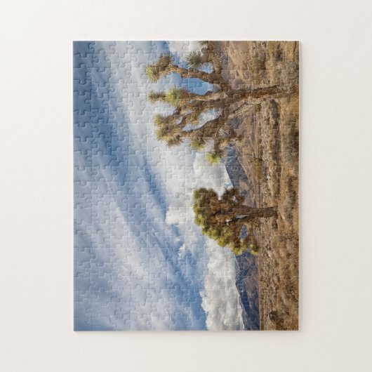 Joshua Trees in woestijn Legpuzzel (Verticaal)