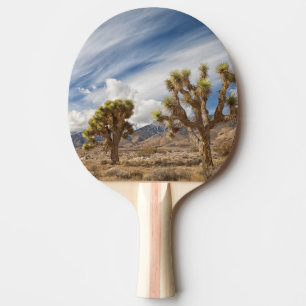Joshua Trees in woestijn Tafeltennisbatje