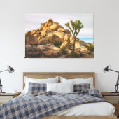 Joshua Trees Nationaal Park Canvas Afdruk (Insitu (Slaapkamer))