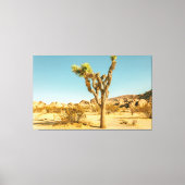 Joshua Trees Nationaal Park Canvas Afdruk (Voorkant)