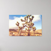 Joshua Trees Nationaal Park Canvas Afdruk (Voorkant)