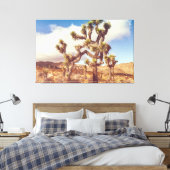 Joshua Trees Nationaal Park Canvas Afdruk (Insitu (Slaapkamer))