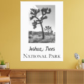 Joshua Trees Nationaal Park Canvas Afdruk (Insitu (Woonkamer))