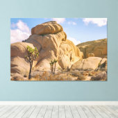 Joshua Trees Nationaal Park Landschap Canvas Afdruk (Insitu (Houten vloer))