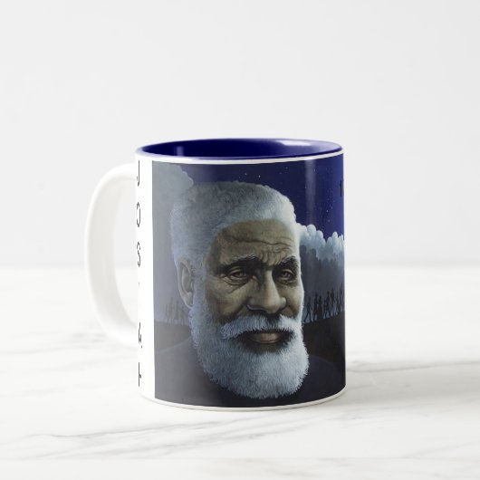 Josiah Henson Tweekleurige Koffiemok (Voorkant links)