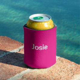 Josie (naam) Cranberry Blikjeskoeler