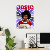 Josie van Bottoms 2023 | Ayo Edebiri | Retro Poster (Thuiskantoor)