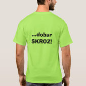 Josip Broz Dobar Skroz T-shirt (Achterkant)
