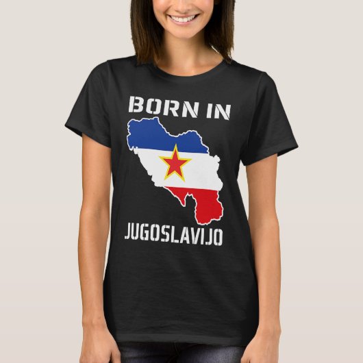 Josip Broz Tito Jugos T-shirt (Voorkant)