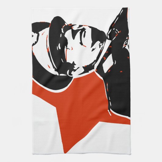 Josip Broz Tito JuJovija Theedoek (Verticaal)