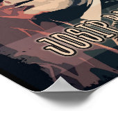 Josip Broz Tito van het President Joegoslavië SFRJ Poster (Hoek)