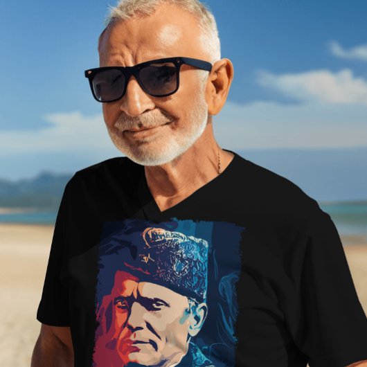 Josip Broz Tito van het President Joegoslavië SFRJ T-shirt