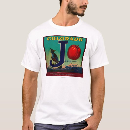 Joslyn Apple Crate Label T-shirt (Voorkant)