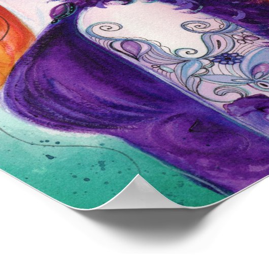 Joslyn Day of the dode poster print van Renee (Hoek)