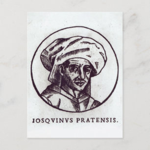 Josquin des Pres Briefkaart