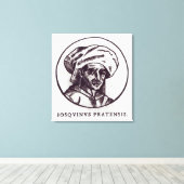 Josquin des Pres Canvas Afdruk (Insitu (Houten vloer))