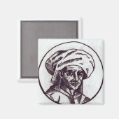 Josquin des Pres Magneet (Voorkant / Achterkant)