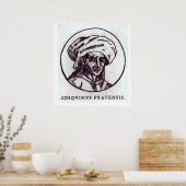 Josquin des Pres Poster (Keuken)