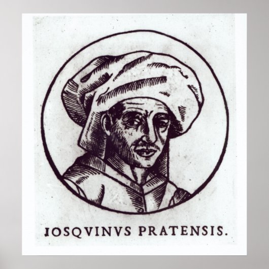 Josquin des Pres Poster (Voorkant)