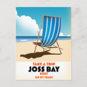 Joss Bay Kent  reisposter. Briefkaart (Voorkant)