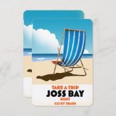 Joss Bay Kent reisposter. Magneet (Voorkant / Achterkant)