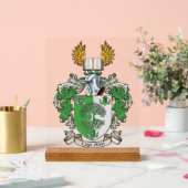 Joss/Joyce Familie Vereniging Wapenschild Acryl Bord (Huwelijk)