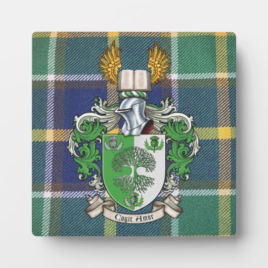 Joss/Joyce Familie Vereniging Wapenschild Fotoplaat (Voorkant)