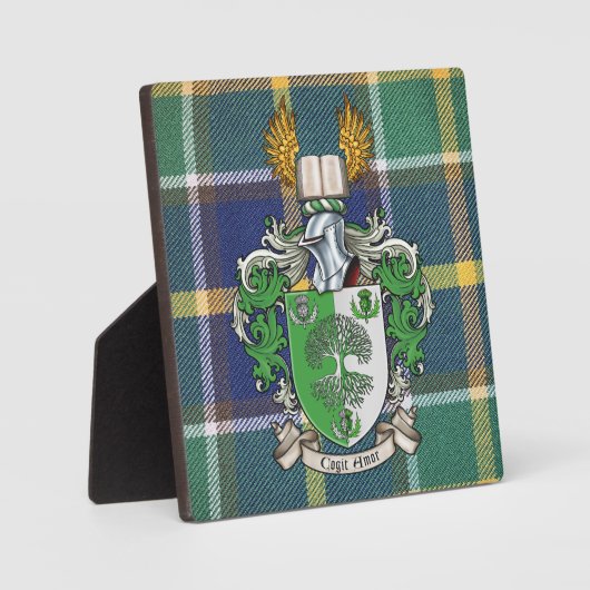 Joss/Joyce Familie Vereniging Wapenschild Fotoplaat (Voorkant)