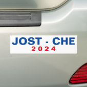 JOST CHE 2024 BUMPERSTICKER (Op auto)