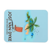 jost van dyke British Virgin Islands. Magneet (Horizontaal)