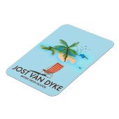jost van dyke British Virgin Islands. Magneet (Linkerzijde)