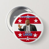 Josue Larose voor President 2016 Ronde Button 7,6 Cm (Voorkant /achterkant)