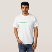 Jota is goed T-shirt - Wit (Voorkant volledig)