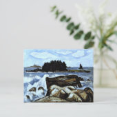 Jotham's eiland (nu Fox), voor het Indische Punt Briefkaart (Staand voorkant)