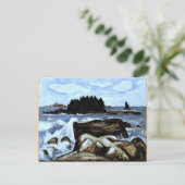 Jotham's eiland (nu Fox), voor het Indische Punt Briefkaart (Staand voorkant)