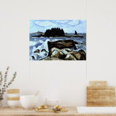 Jotham's Island (nu Fox), voor de kust van Indian  Poster (Keuken)