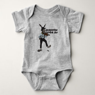 JOTJ Fiddle Rabbit baby bodysuit