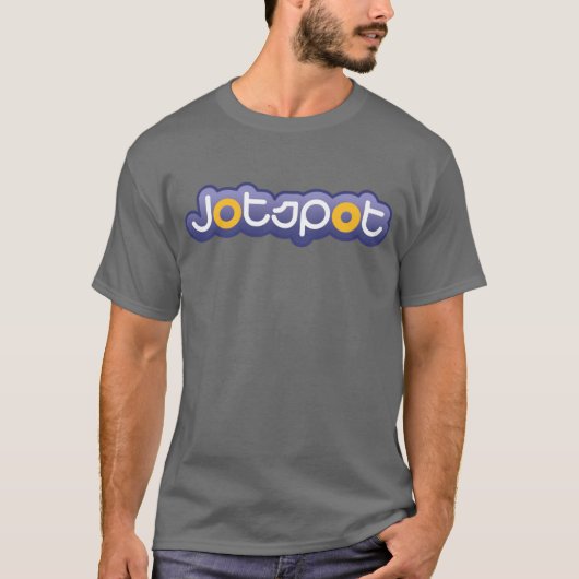 JotSpot Dark Grey T-shirt (Voorkant)